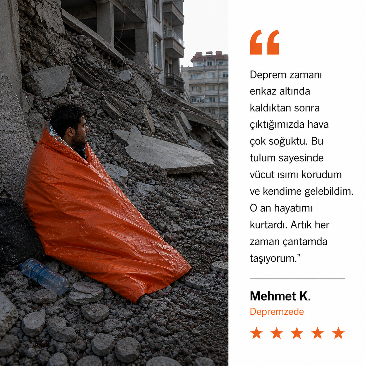 Acil Durum Hayatta Kalma Tulumu