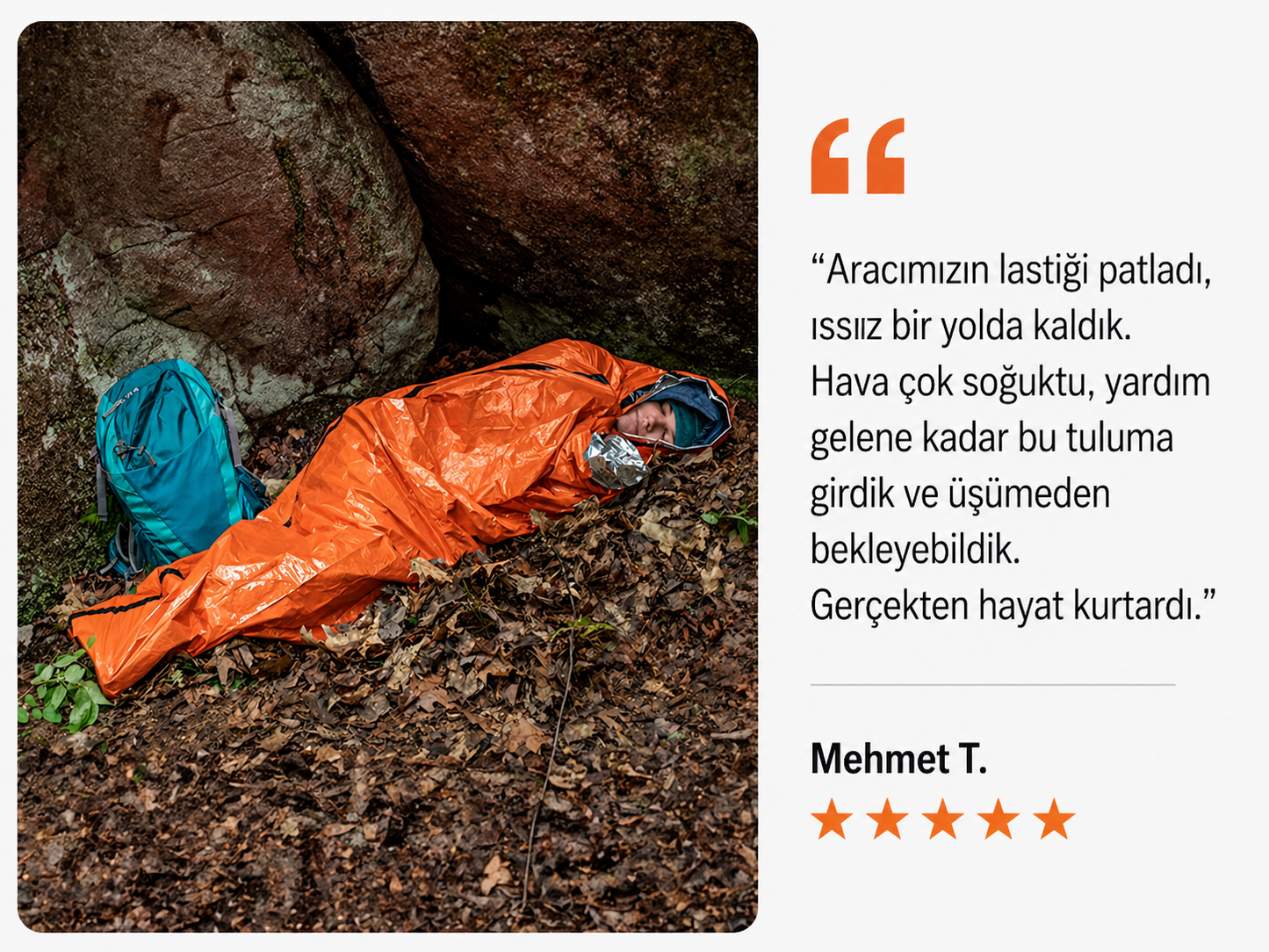 Acil Durum Hayatta Kalma Tulumu